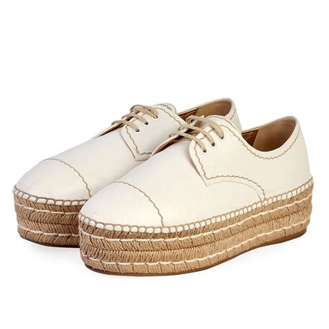 prada platform oxford shoes|prada leather lace up shoes.